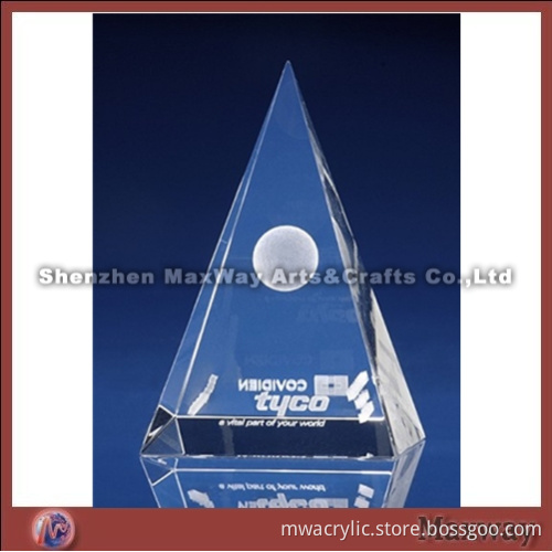 Transparent Pyramid Large Promotional Souvenir